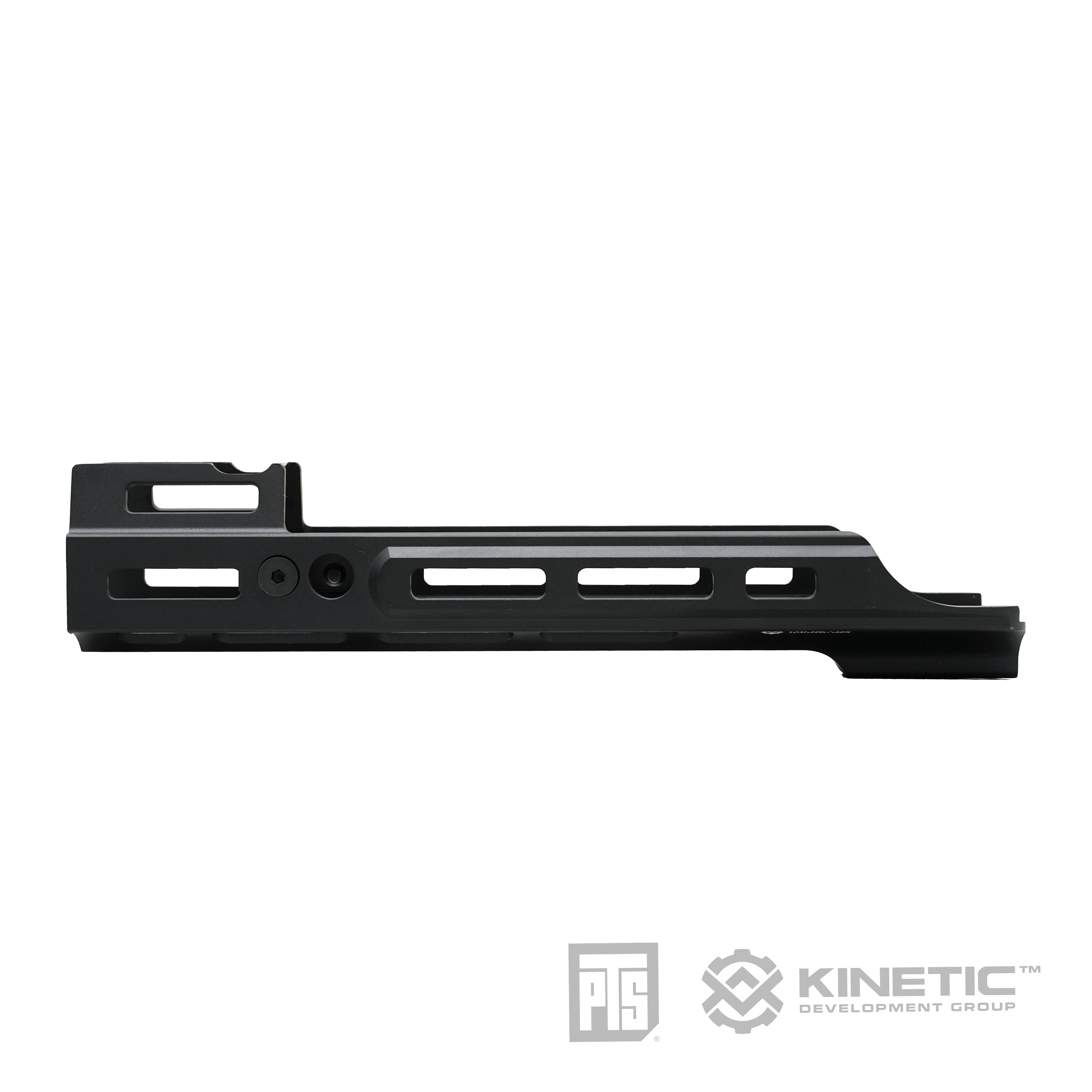 black color for PTS Kinetic SCAR MREX 2.2" m-lok rail.