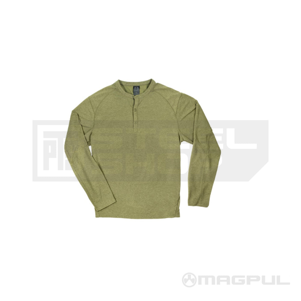 Magpul, Magpul Industries, PTS Steel Shop, Magpul Barton Henley XL Olive Heather, Barton Henley