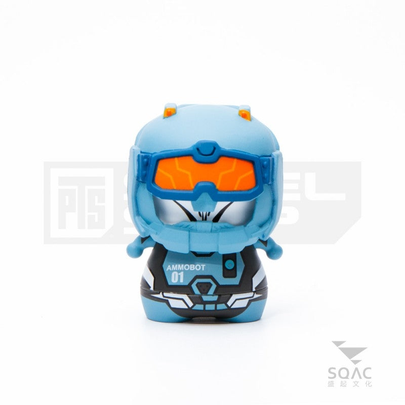 World Peacekeepers 2.5 Inch Height Figure Ammobot Badass Captain Deri