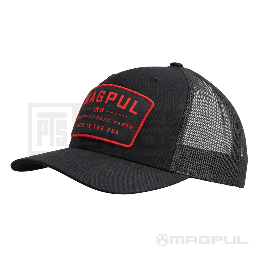 Magpul, Magpul Industries, Magpul Go Bang Trucker (Mid-Crown Hat with classic Go Bang Pitch, Trucker, Headwear, EDC, Everyday Carry, PTS Steel Shop