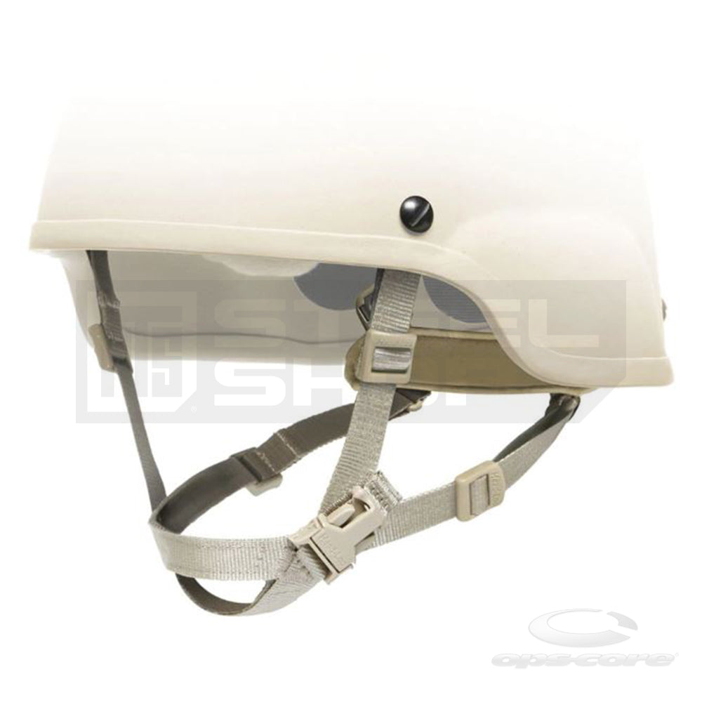 Ops-Core, PTS Steel Shop, Ops-Core Head-LOC 4-point Chinstrap (H-Nape), Head-LOC 4-Point Chinstrap X-Nape, H-Nape, Head-LOC, 4-Point Chinstrap