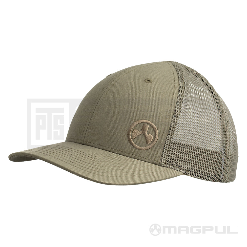 Magpul, Magpul Industries, Magpul Icon Trucker (Comfortable low-crown fit), Trucker, Headwear, EDC, Everyday Carry, PTS Steel Shop