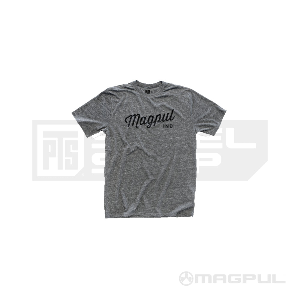 Megablend Rover Script T-Shirt Athletic Heather