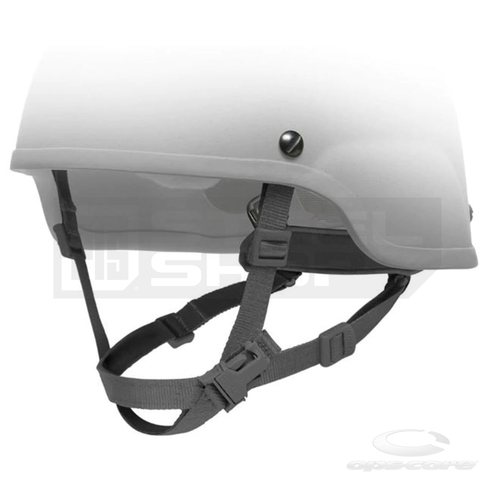 Ops-Core, PTS Steel Shop, Ops-Core Head-LOC 4-point Chinstrap (H-Nape), Head-LOC 4-Point Chinstrap X-Nape, H-Nape, Head-LOC, 4-Point Chinstrap
