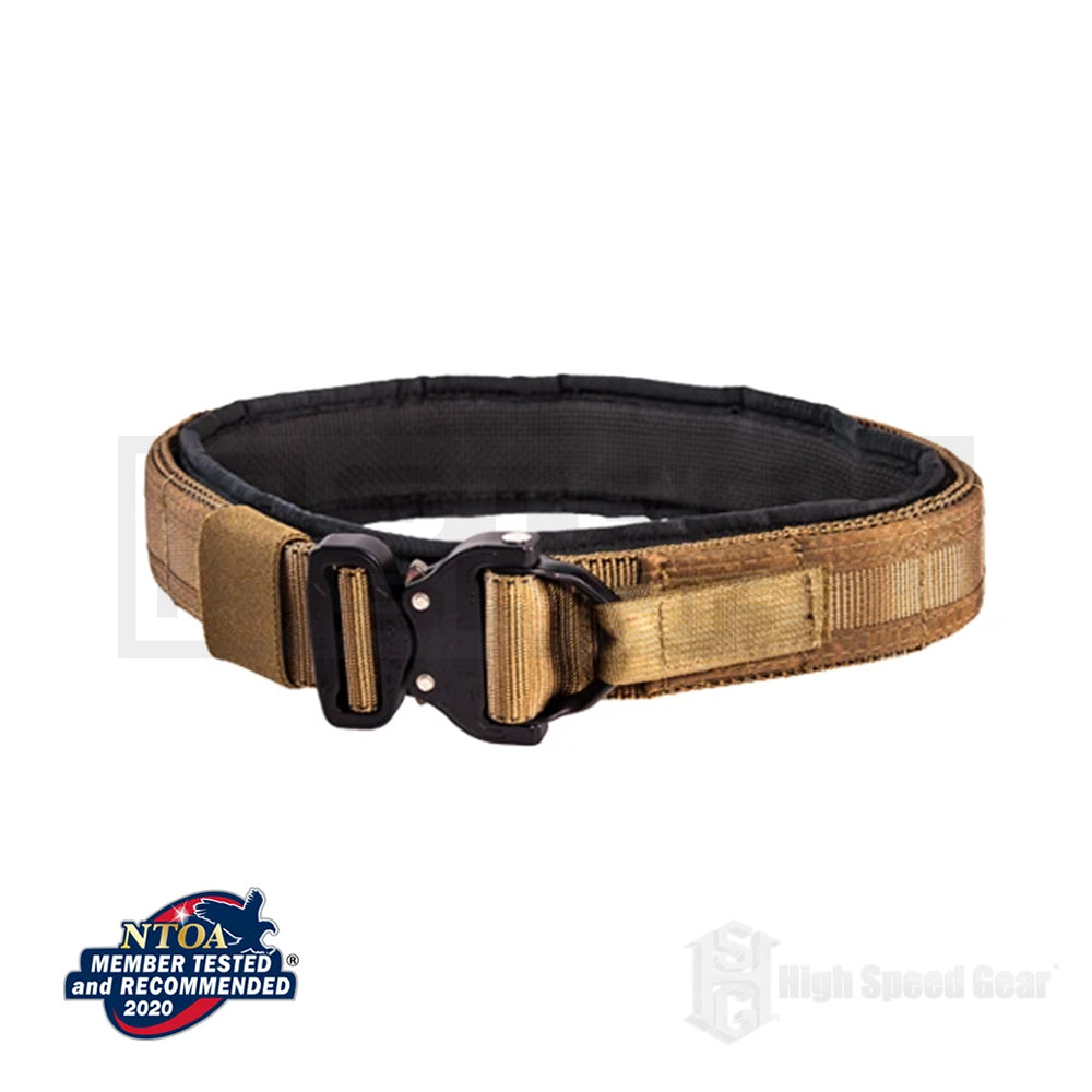 High Speed Gear, HSGI, PTS Steel Shop, High Speed Gear Operator Belt (Cobra IDR 1.75") w/ Inner Belt, Operator Belt, Cobra IDR 1.75", Inner Belt, Cobra