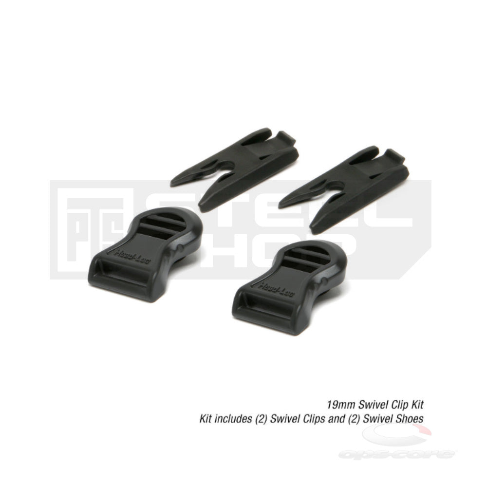 Ops-Core, PTS Steel Shop, Ops-Core 36mm Goggle Clips, replacement parts, helmet replacement parts, ops-core helmet, goggle clips, swivel clip kit