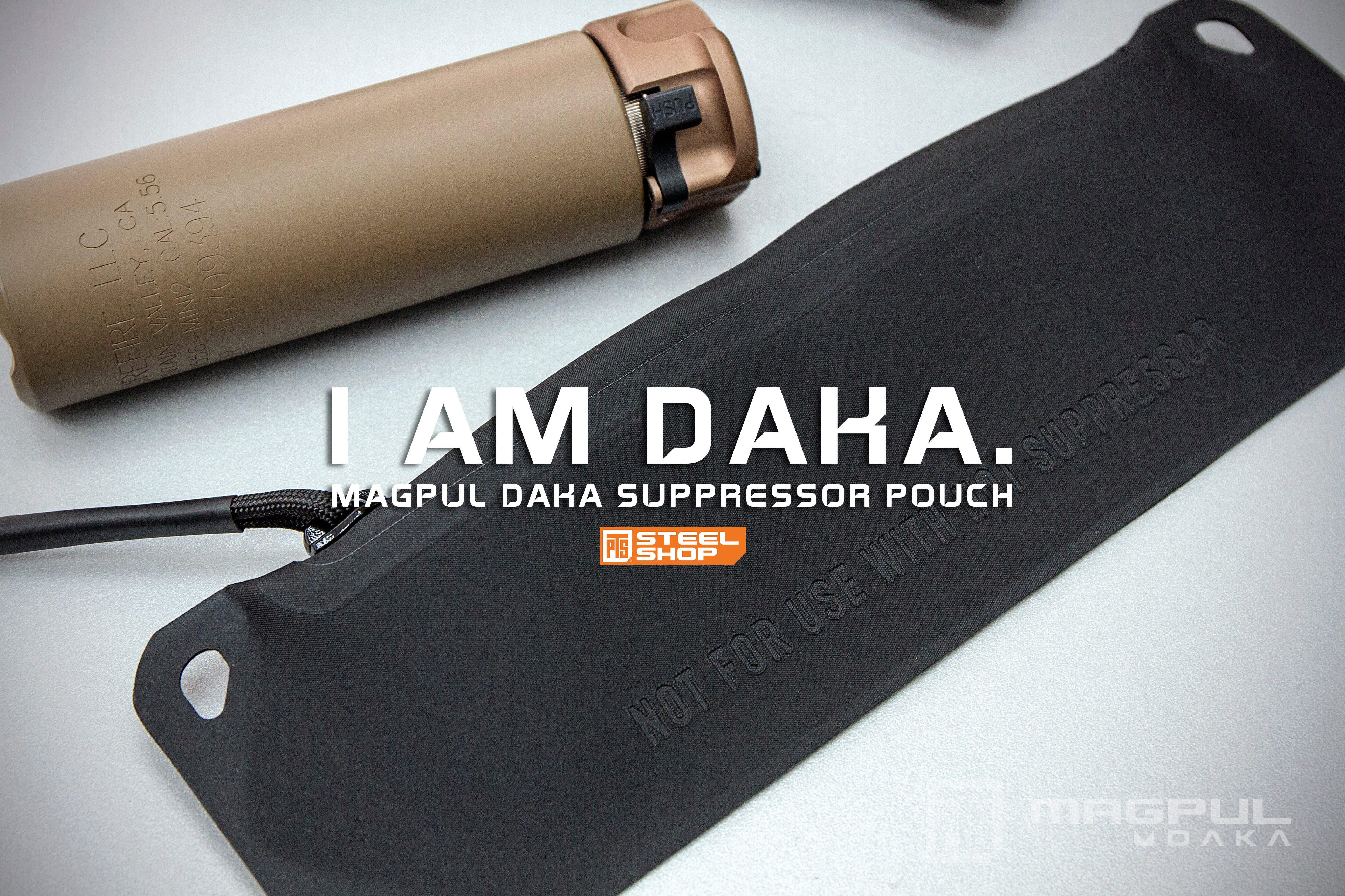 Magpul, Magpul Industries, DAKA, EDC, Everyday Carry, Magpul DAKA Suppressor Storage Pouches, Suppressor Pouch