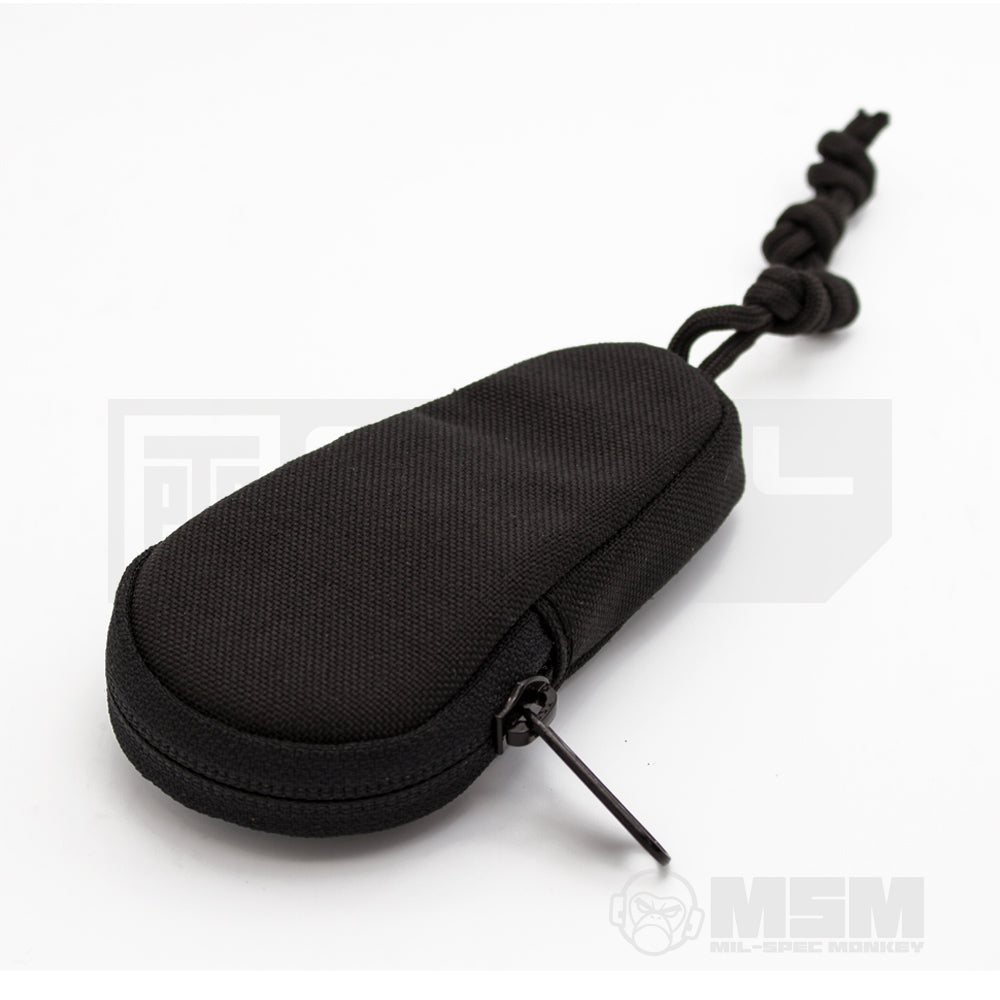 ZIPPERED KEY POUCH
