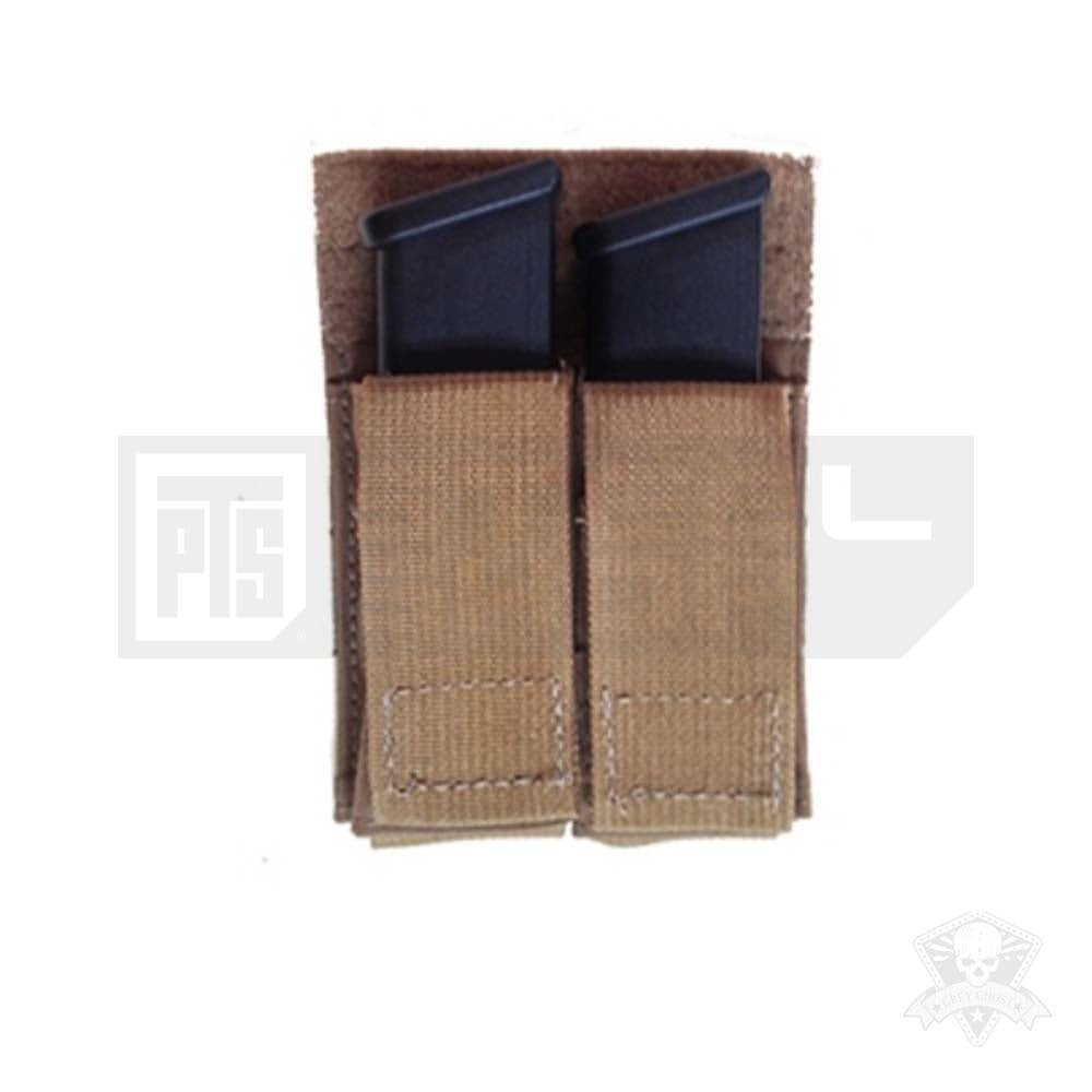 Grey Ghost Gear, GGG, Grey Ghost Gear Double Pistol Mag Pouch, Double Pistol Mag Pouch, Pistol Pouch, Mag Pouch, Pouch