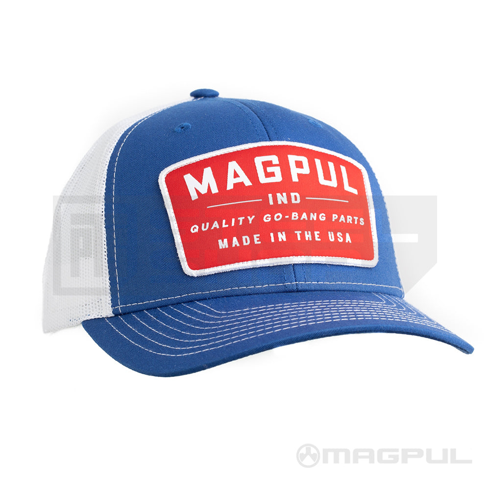 Magpul, Magpul Industries, Magpul Go Bang Trucker (Mid-Crown Hat with classic Go Bang Pitch, Trucker, Headwear, EDC, Everyday Carry, PTS Steel Shop