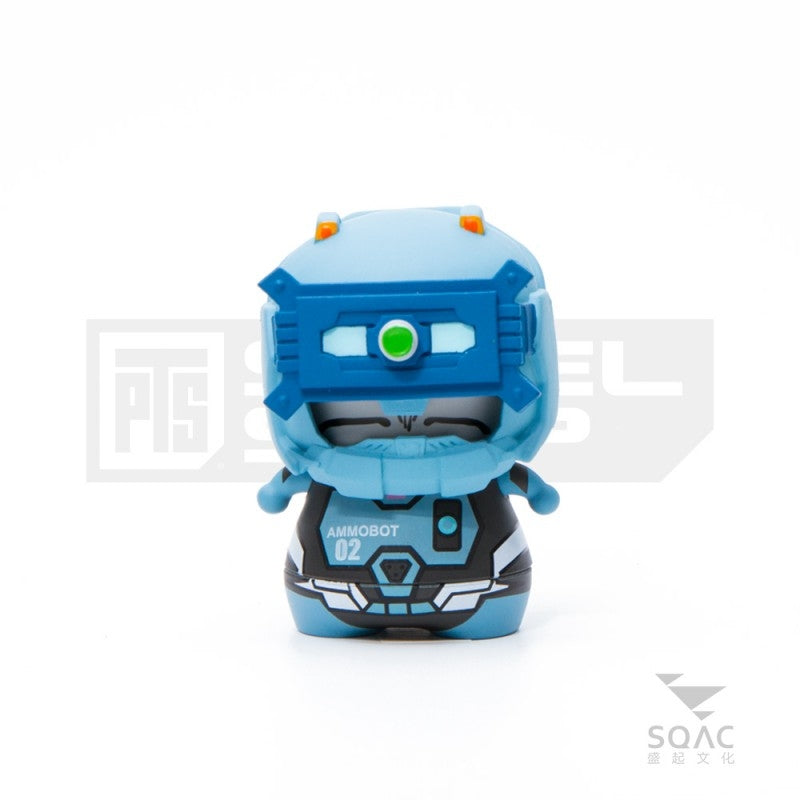 World Peackeepers 2.5 inch CI BOYS Figure Ammobot Sadness Private Poka