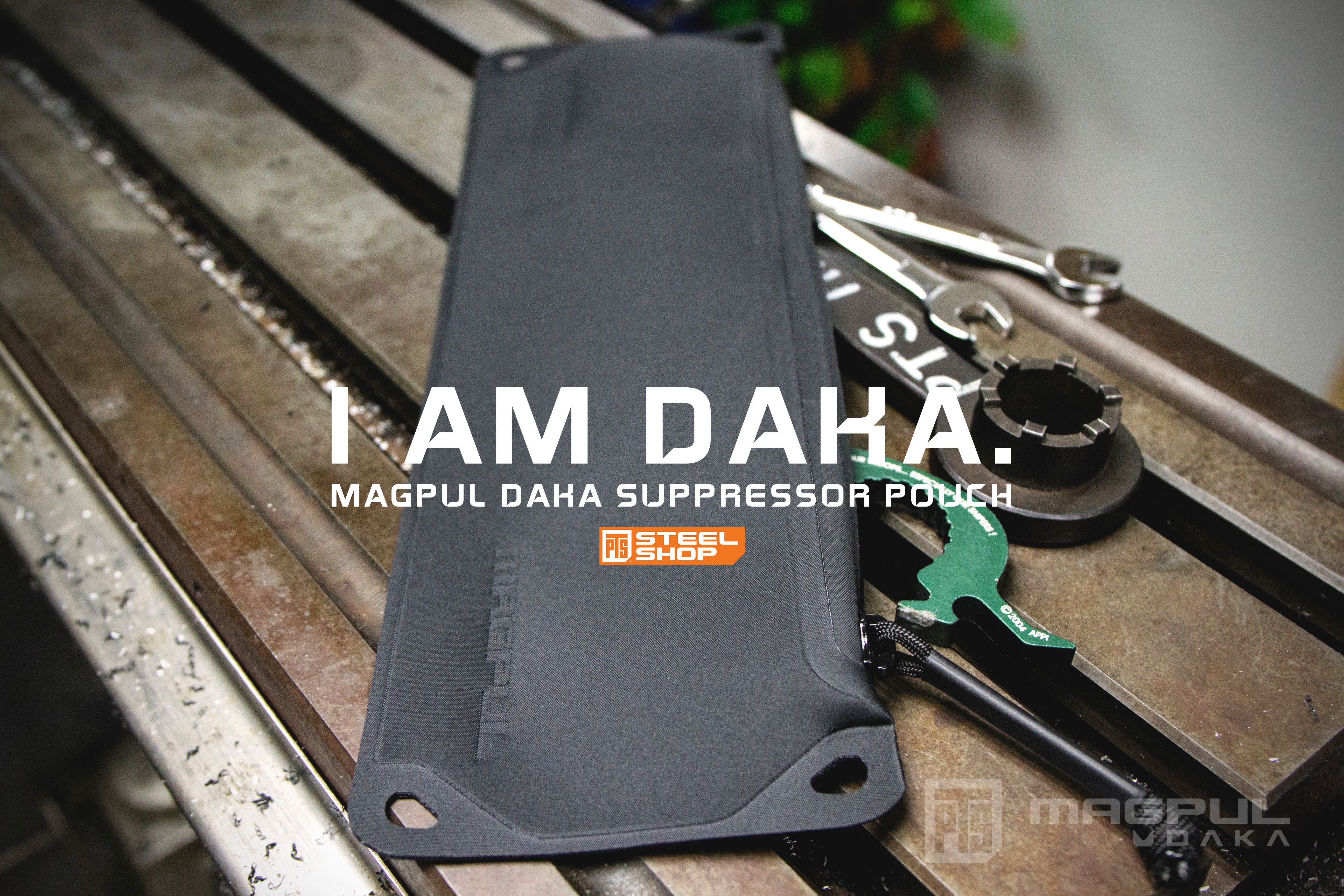 Magpul, Magpul Industries, DAKA, EDC, Everyday Carry, Magpul DAKA Suppressor Storage Pouches, Suppressor Pouch
