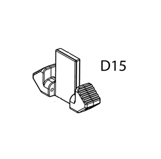 Masada AEG Replacement Parts (D15) - Bolt Release Paddle