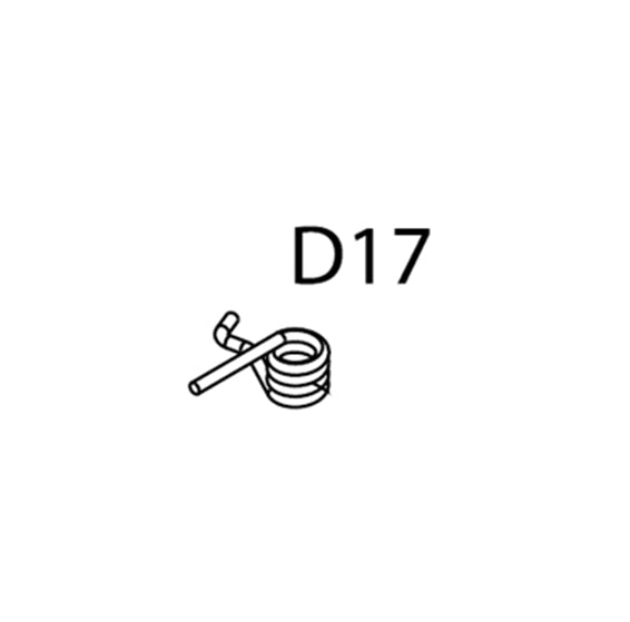 Masada AEG Replacement Parts (D17) - Catch Spring