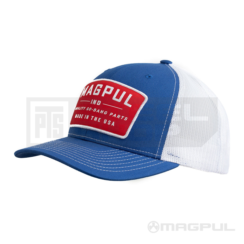 Magpul, Magpul Industries, Magpul Go Bang Trucker (Mid-Crown Hat with classic Go Bang Pitch, Trucker, Headwear, EDC, Everyday Carry, PTS Steel Shop