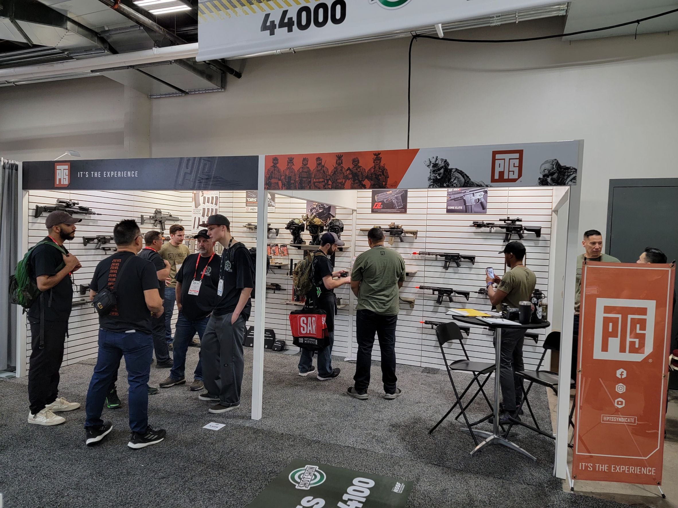 PTS Syndicate on City of Las Vegas ShotShow 2024 booth 44126
