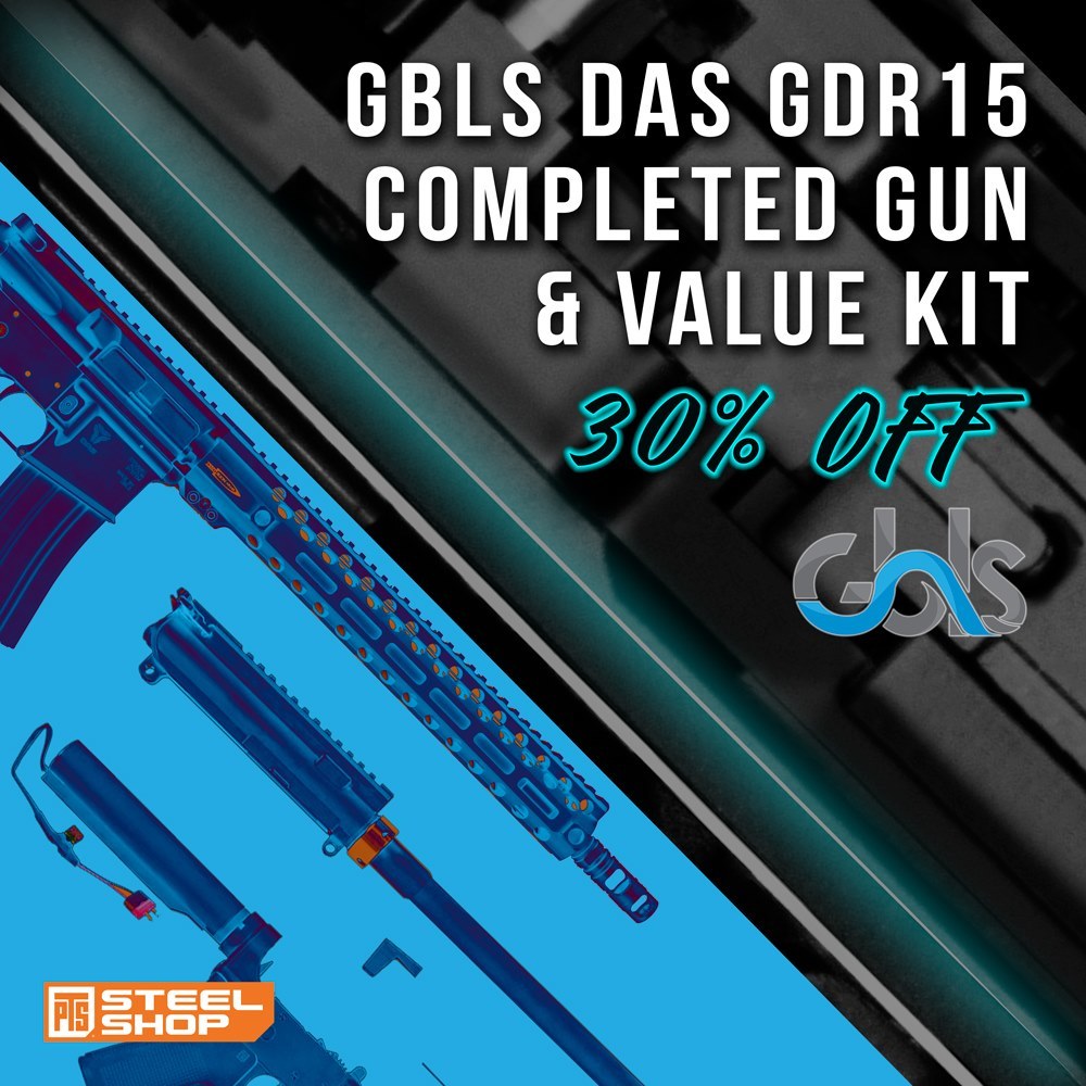 GBLS DAS GDR-15 嘅 Value Kit 同 Completed Gun 7 折優惠