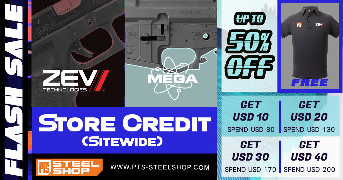 PTS ZEV Flash Sale and Store Credit – Blog Post