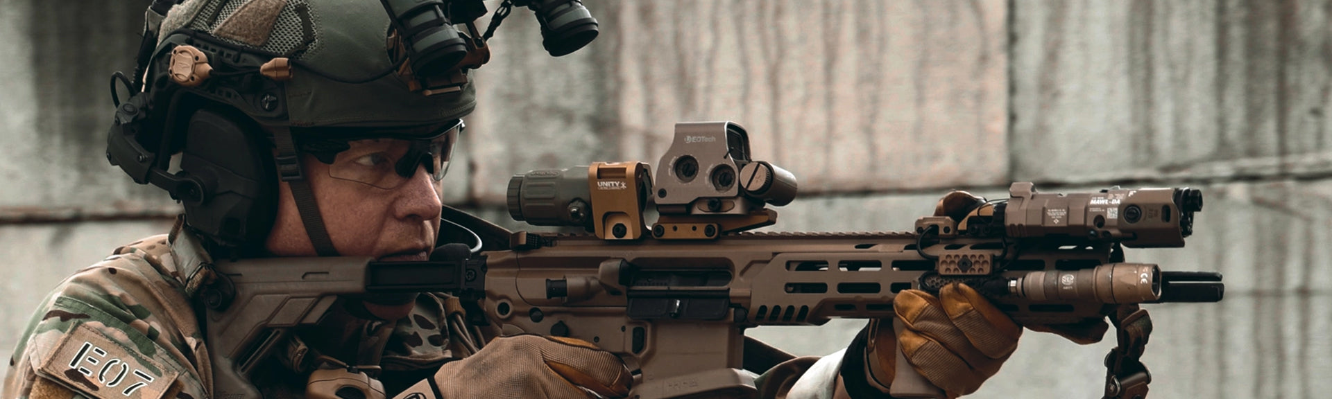 Unity Tactical Weapon Accessories: FUSION™ Integration, VFG™ Mounts & CLUTCH™ Belt Systems