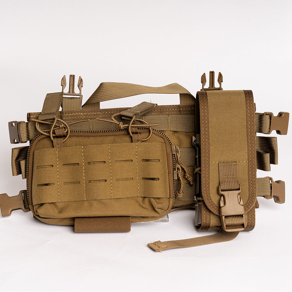 AO Chest Rig Combo Set - CB (w/ HSG - Mini MAP v2 & X2R Taco-Covered)