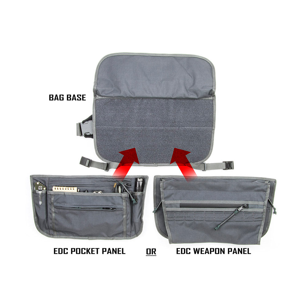 COG Modular Low-Profile EDC Bag - Tactical Concealed Carry Pistol Platform & Modular Panel Sling