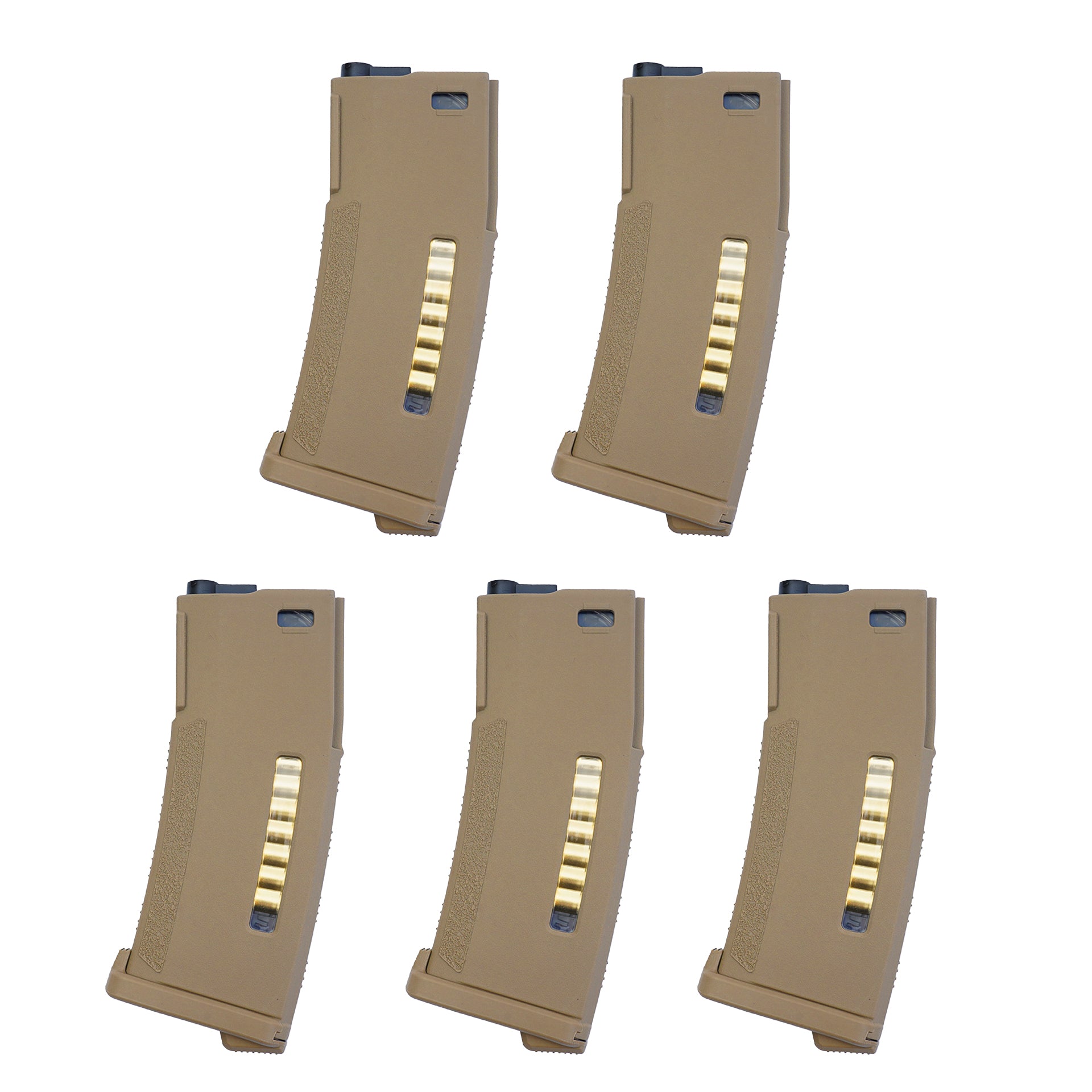 Enhanced Polymer Magazine (EPM) AEG 150rd - 5pcs Box Set