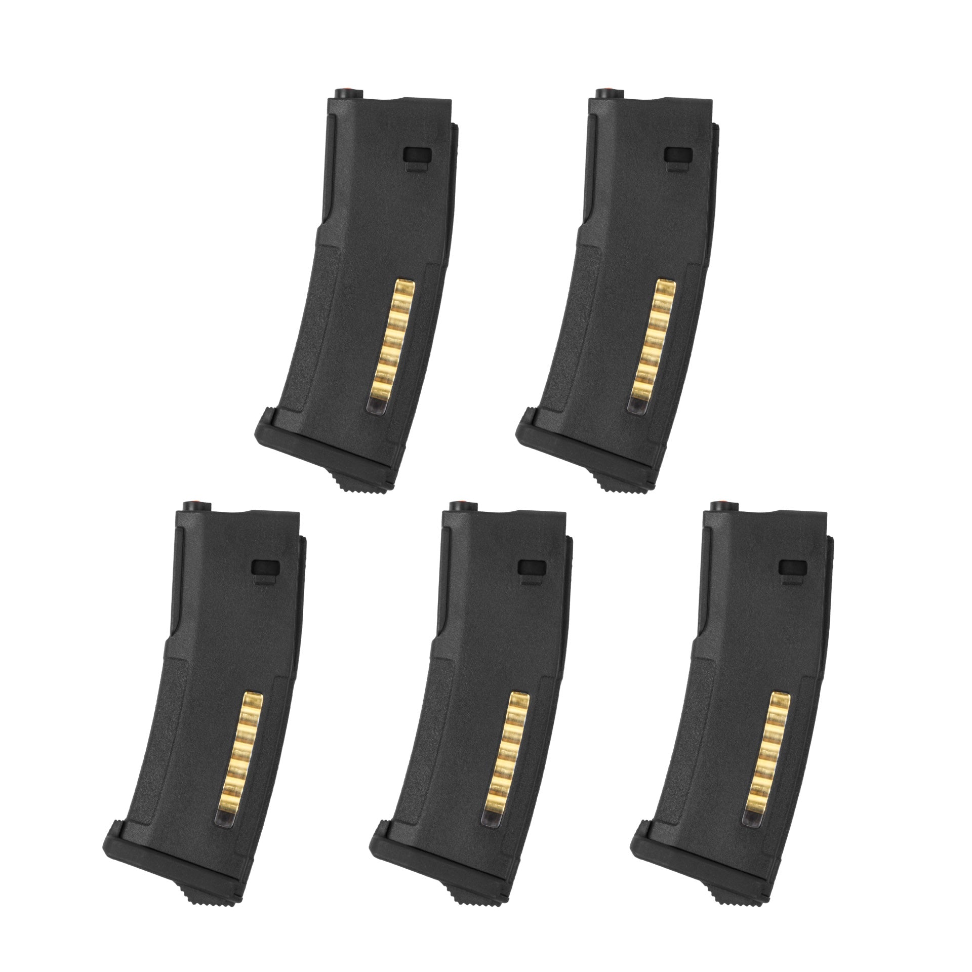 Enhanced Polymer Magazine (EPM) For TM Next Gen Recoil Shock M4/SCAR 30/120rd - 5pcs Box Set