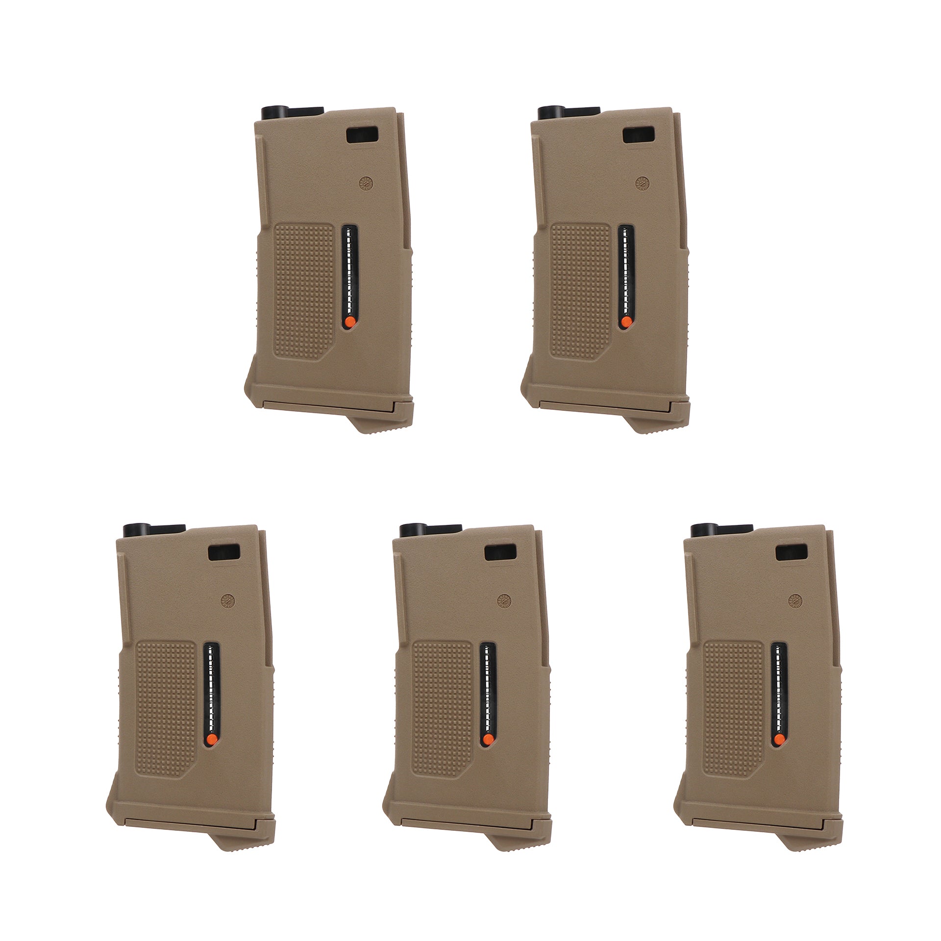 Enhanced Polymer Magazine 1 Short (EPM1-S) - 5pcs Box Set