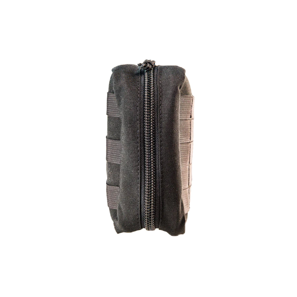 Mini EOD Pouch - Parachute Cord Suspension Workstation Chassis, Enhanced Three 3" & Two 1.5" Elastic Organization Array, MOLLE Medical IFAK Tactical Shingle