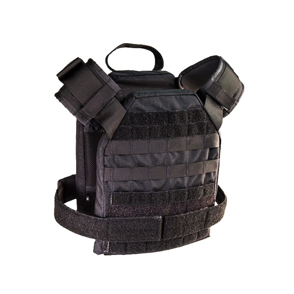SPC Lightweight Modular Plate Carrier Chassis (Slick Low-Vis / Bravo MOLLE) | 500D Cordura Operator Core, High-Friction Gripper Elastic Cummerbund, Tactical Chest Rig Adaptable Platform