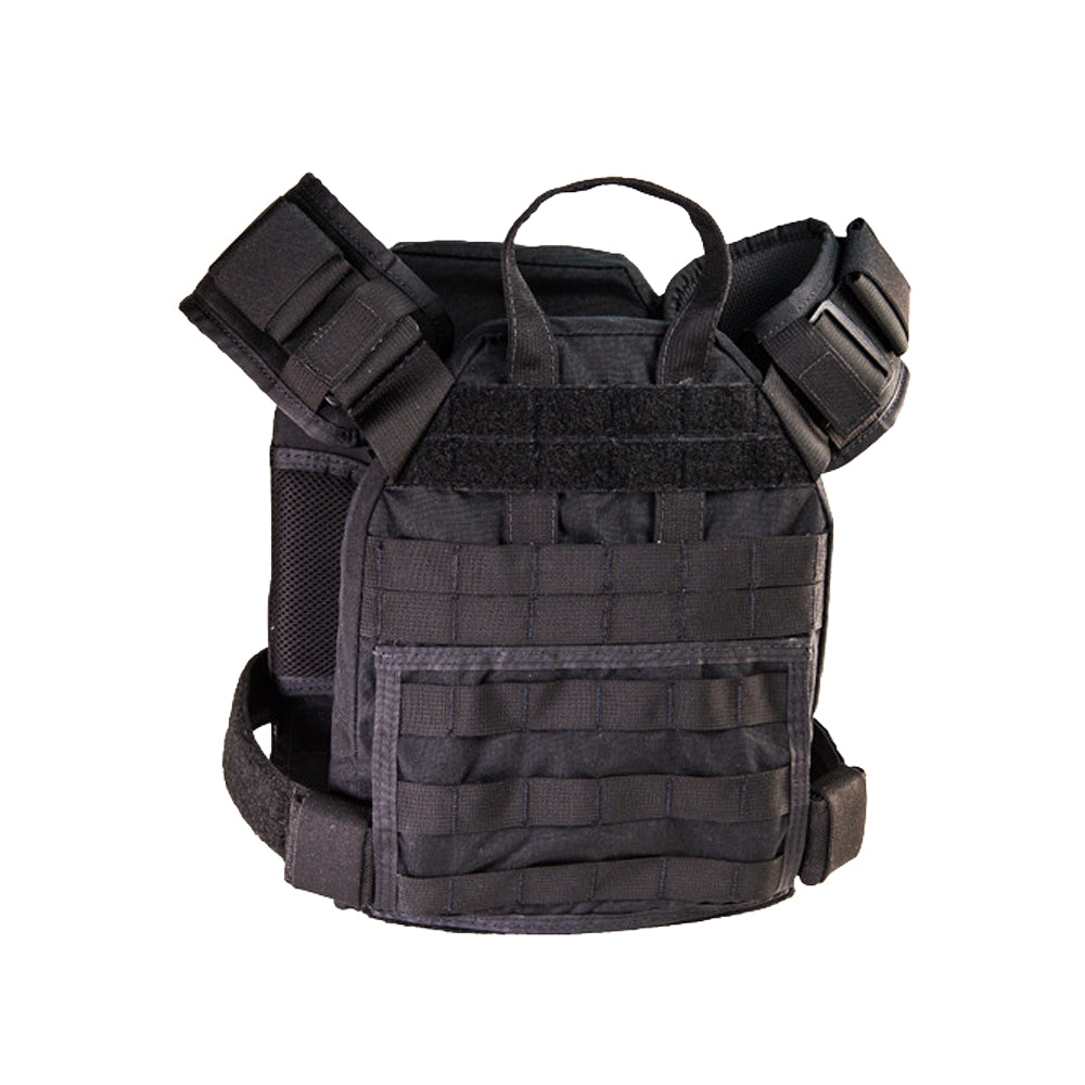 SPC Lightweight Modular Plate Carrier Chassis (Slick Low-Vis / Bravo MOLLE) | 500D Cordura Operator Core, High-Friction Gripper Elastic Cummerbund, Tactical Chest Rig Adaptable Platform