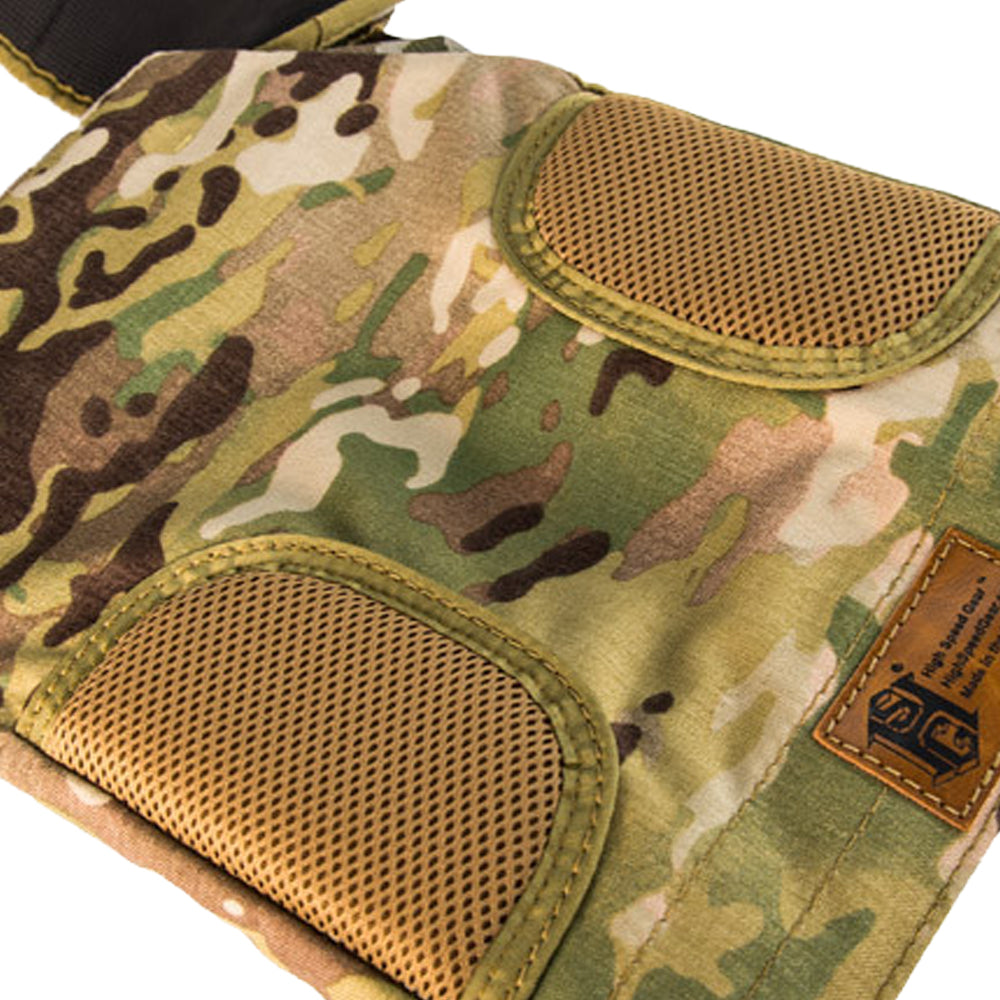 SPC Lightweight Modular Plate Carrier Chassis (Slick Low-Vis / Bravo MOLLE) | 500D Cordura Operator Core, High-Friction Gripper Elastic Cummerbund, Tactical Chest Rig Adaptable Platform
