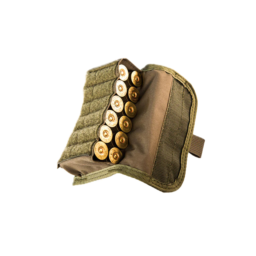 Shot Shell Pouch 戰術散彈槍彈載補給包｜內置可拆卸12發高彈性散彈托盤、MOLLE與ABM魔鬼氈阻尼腰帶雙向掛載、抗撞耐磨軍規隨身副包