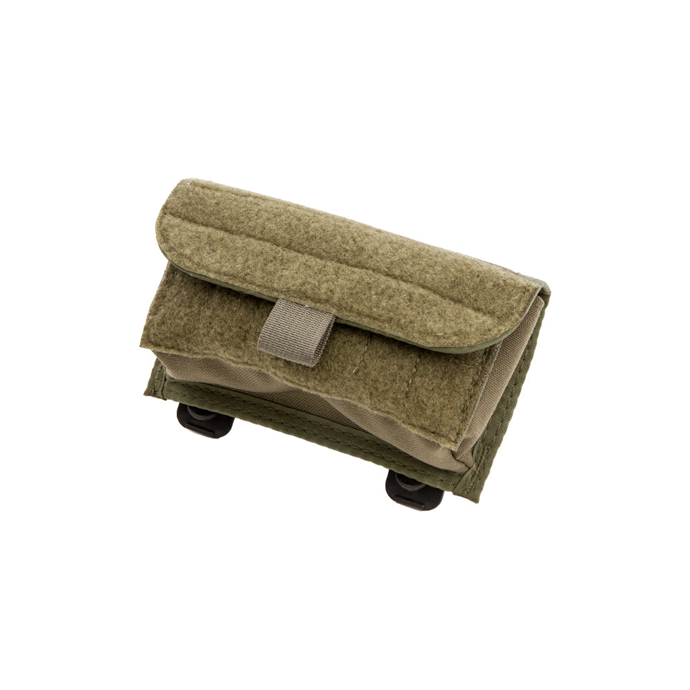 Shot Shell Pouch 戰術散彈槍彈載補給包｜內置可拆卸12發高彈性散彈托盤、MOLLE與ABM魔鬼氈阻尼腰帶雙向掛載、抗撞耐磨軍規隨身副包