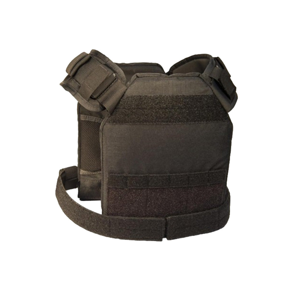 SPC Lightweight Modular Plate Carrier Chassis (Slick Low-Vis / Bravo MOLLE) | 500D Cordura Operator Core, High-Friction Gripper Elastic Cummerbund, Tactical Chest Rig Adaptable Platform