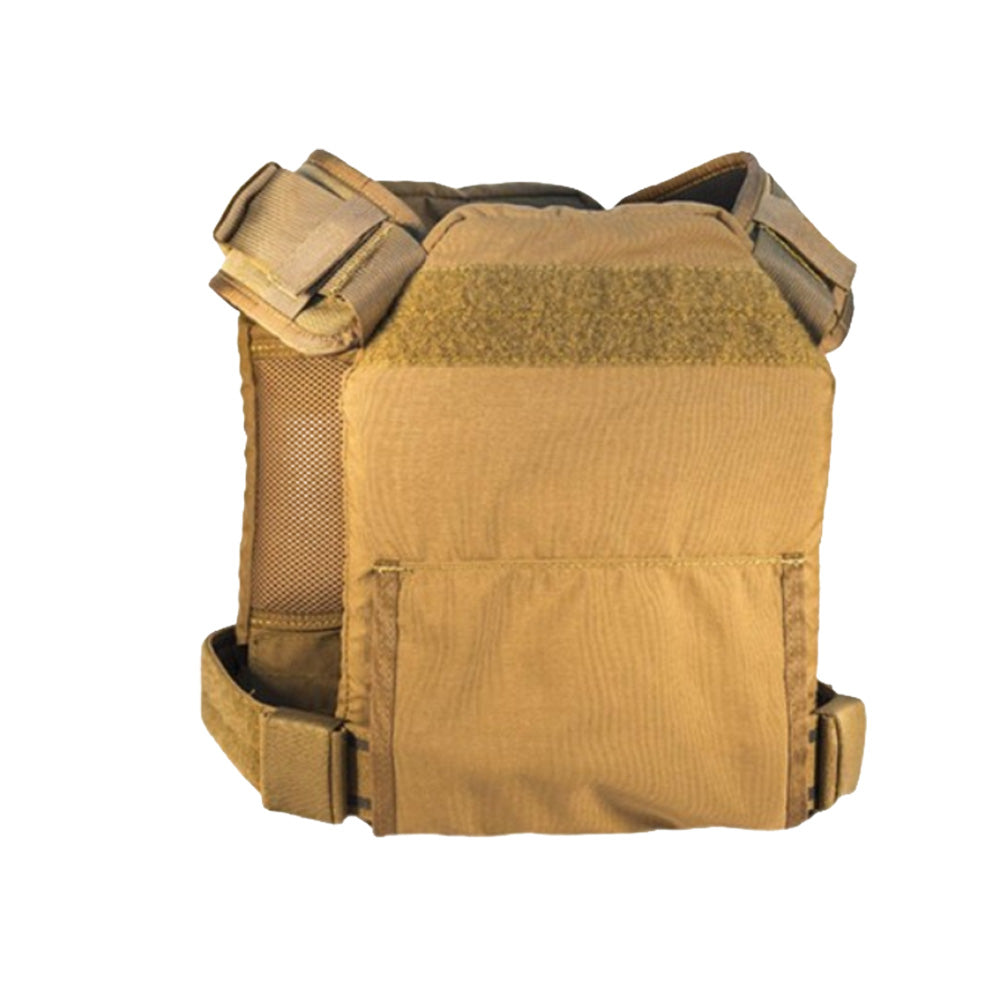 SPC Lightweight Modular Plate Carrier Chassis (Slick Low-Vis / Bravo MOLLE) | 500D Cordura Operator Core, High-Friction Gripper Elastic Cummerbund, Tactical Chest Rig Adaptable Platform