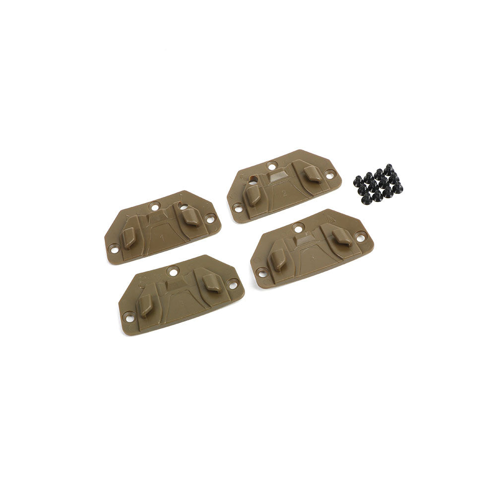 FLUX Hook for Retention Strap 4-Piece Replacement Pack