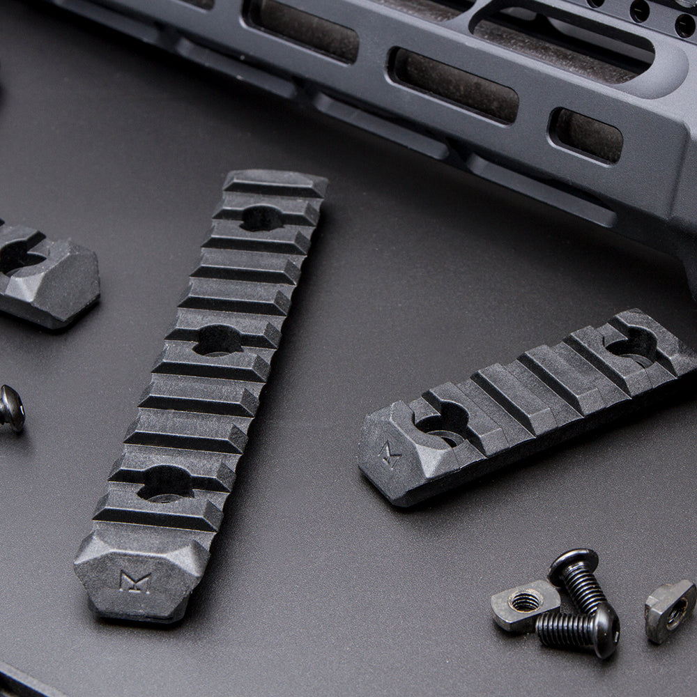 Enhanced M-LOK Rail Sections (3 | 5 | 7 | 9 | 11 Slots)