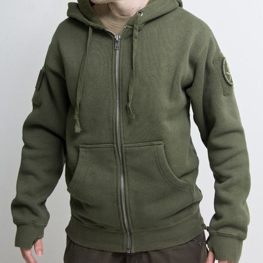 MSM Hoodie HEAVY Econo 17.5 oz 戰術重磅刷毛連帽外套 (雙臂魔鬼氈 / 耳機內袋)
