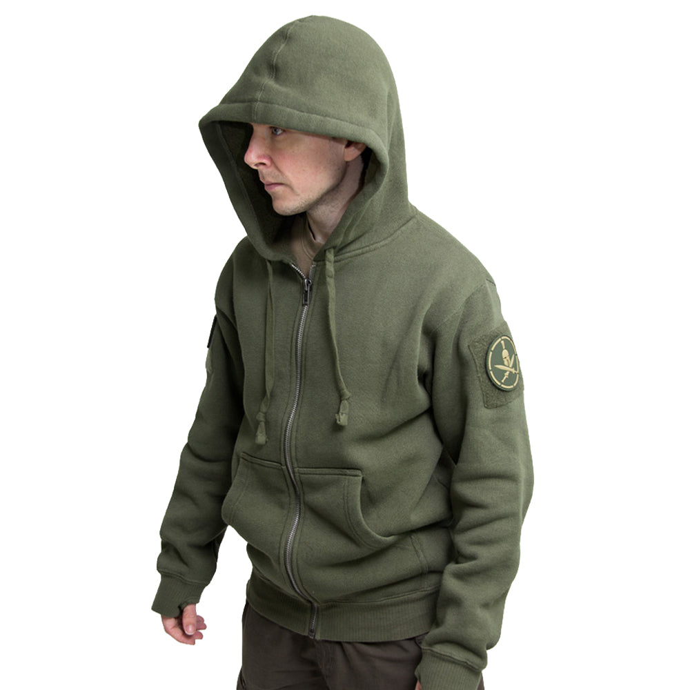 MSM Hoodie HEAVY Econo 17.5 oz 戰術重磅刷毛連帽外套 (雙臂魔鬼氈 / 耳機內袋)