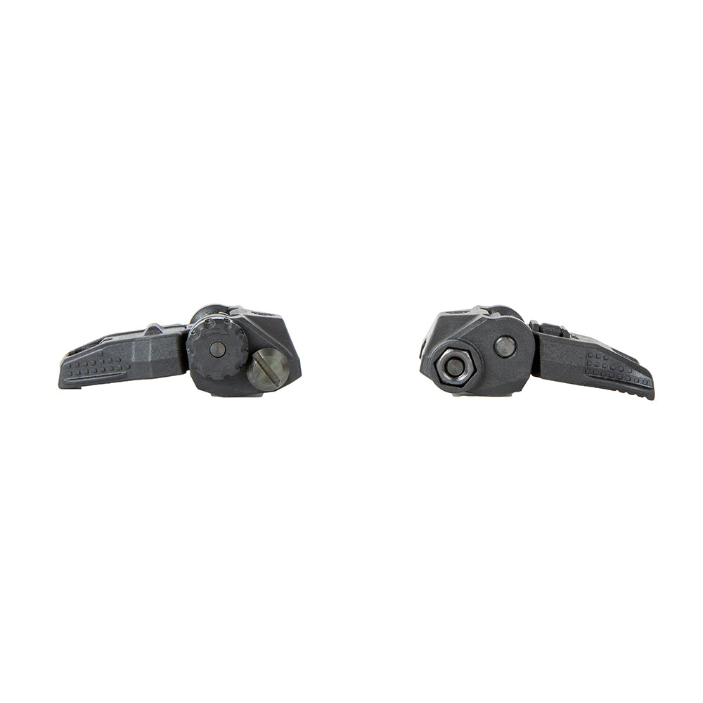 Enhanced Polymer Back-Up Iron Sight (EPBUIS) Front + Rear - Black