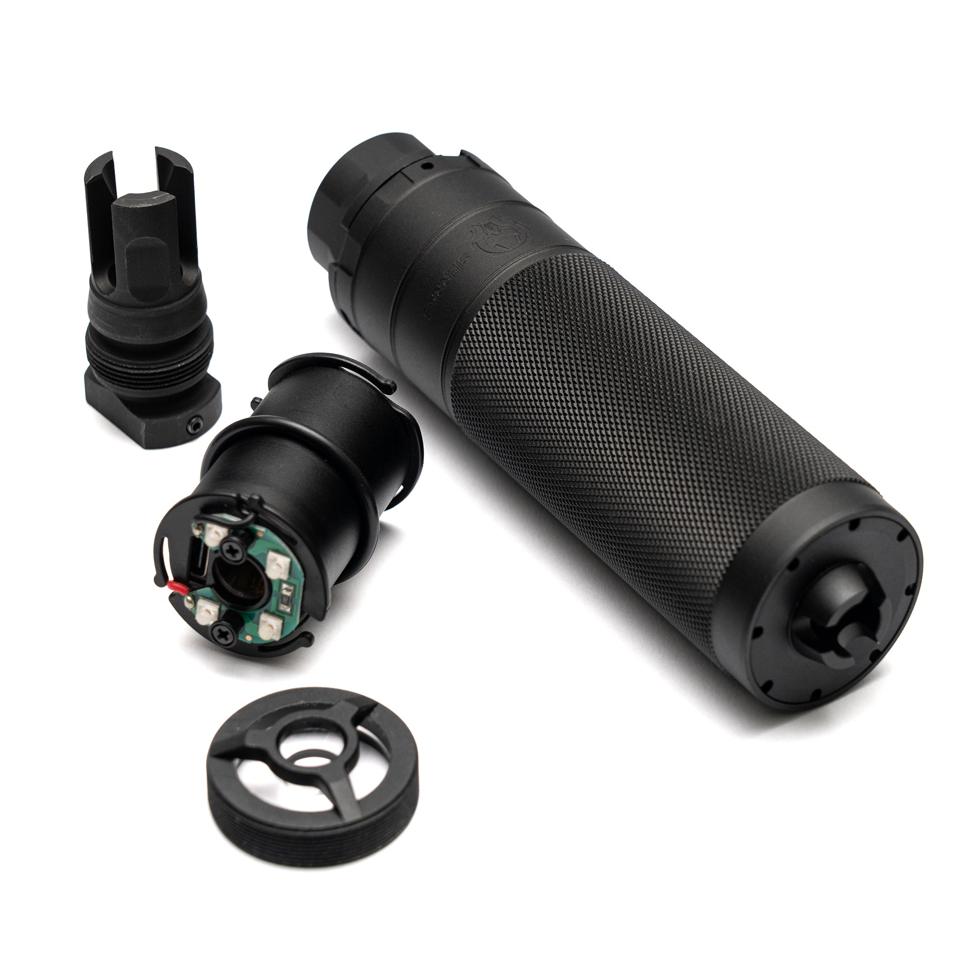 Sierra 5 Mock Suppressor – BK | Airsoft QD Silencer / Tracer Unit