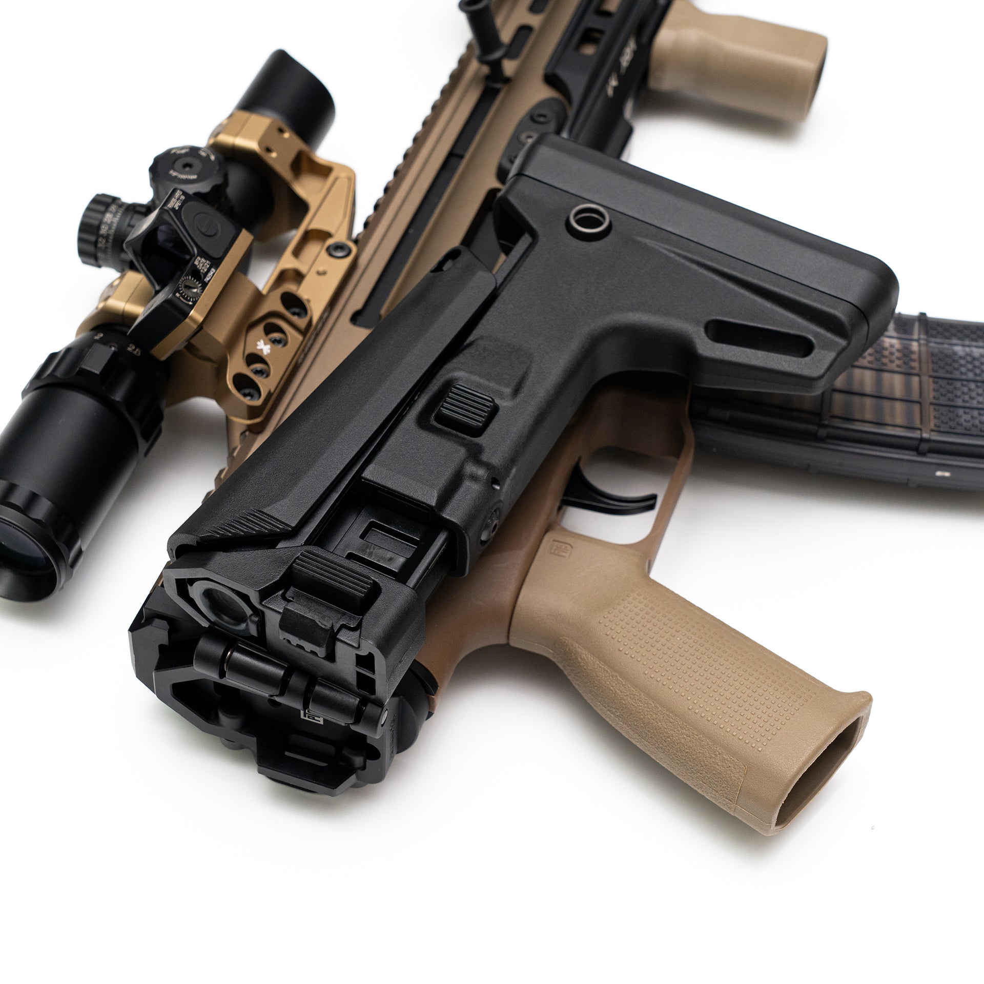 SAS SCAR Adaptable Stock Kit (Alum Alloy Version): Eradicating Obsolete Bulk with a Monolithic 6000-Series Aluminum Interface and Masada Kinetic Ergonomics