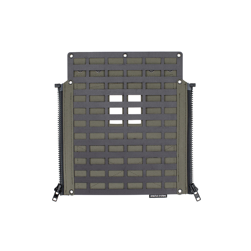 Spiritus Systems MOLLE Back Panel: Modular Zip-On for LV-119 OVERT