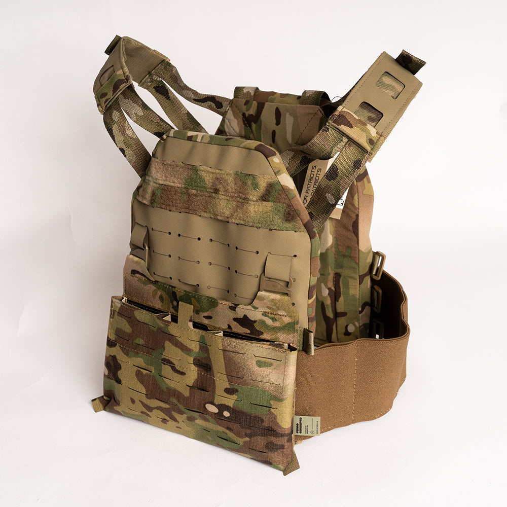 Rogue Plate Carrier(w/ Ferro-KANGAROO Front FLAP & Turnover Triple 556)