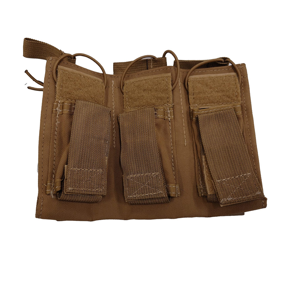 556 Triple Mag Panel 30rd w/ Pistol Mag Pouch