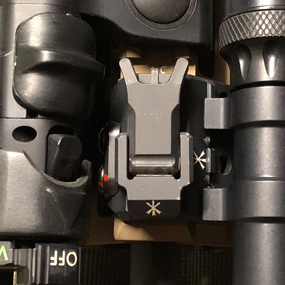 Unity Tactical FUSION Folding Front Sight: Integrated Backup Iron