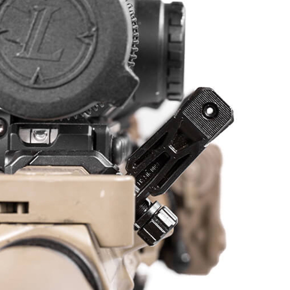 MBUS Pro® Offset Rear Sight：45 度角的精準切換，掌握遠近戰場的主動權