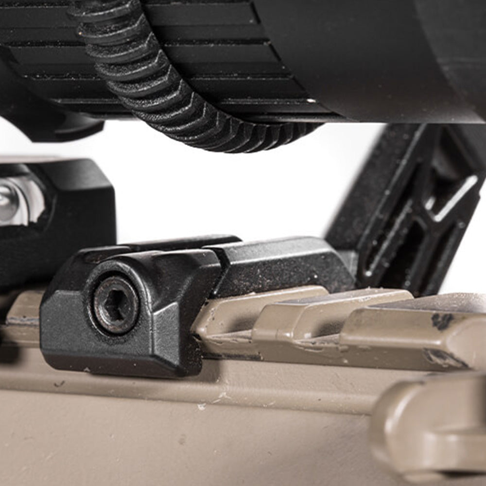MBUS Pro® Offset Rear Sight：45 度角的精準切換，掌握遠近戰場的主動權