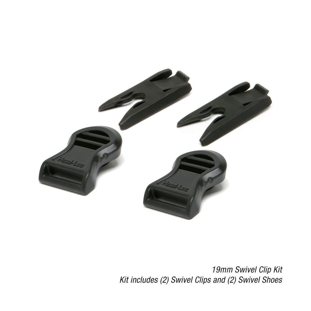Goggle Swivel Clips with Shoes Rail Adapter | 19mm & 36mm Variants